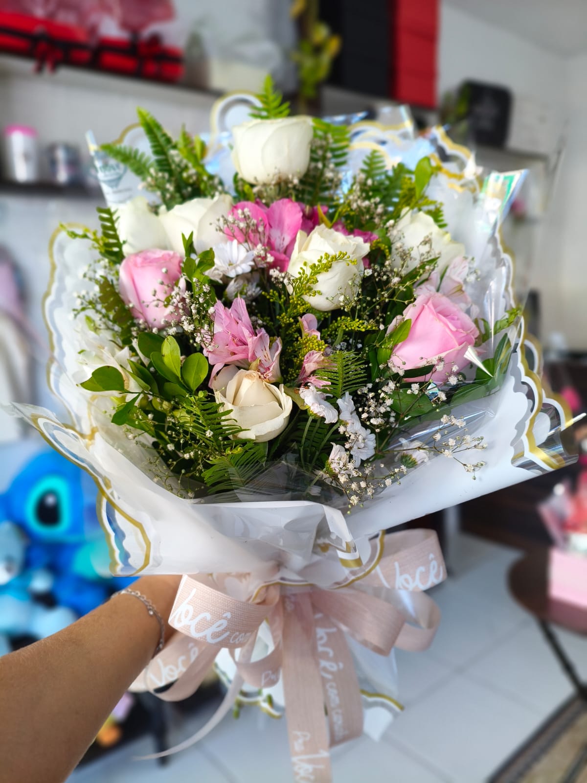 Buqu� Encanto branco